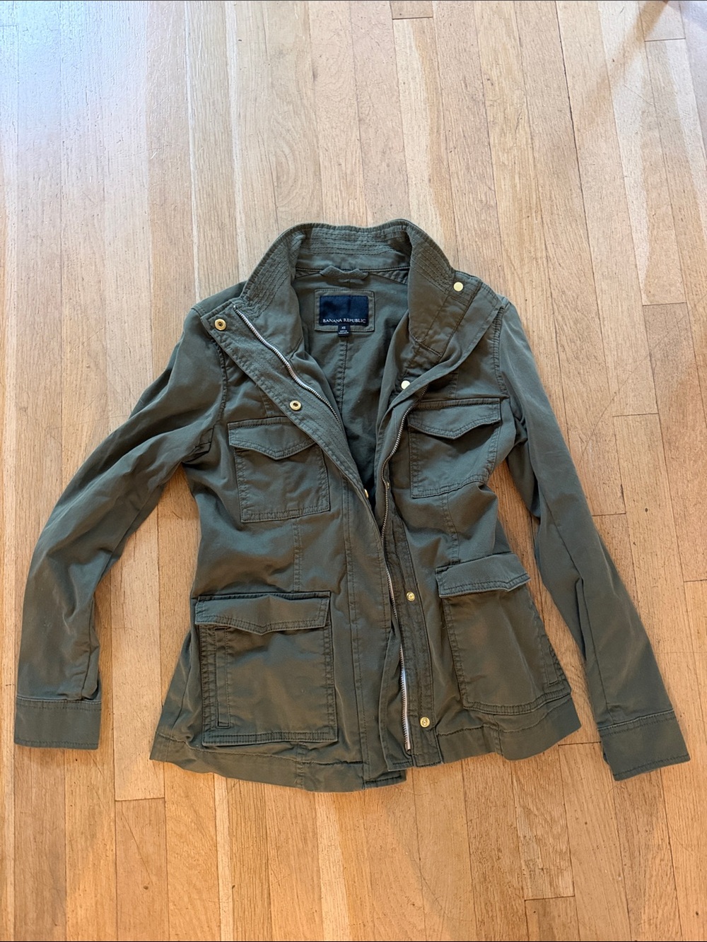 Banana Republic Women's Olive Green Utility Jacket